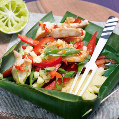 Hähnchensalat mit Ananas Hähnchensalat mit Ananas