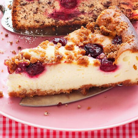 Kirschkuchen mit Ricotta Kirschkuchen mit Ricotta