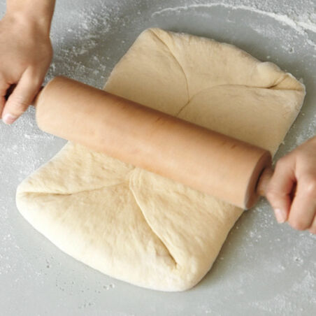 Gefüllte Brotstrudelstreifen Gefüllte Brotstrudelstreifen