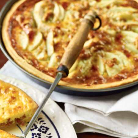 Birnen-Roquefort-Tarte Birnen-Roquefort-Tarte