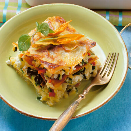 Zucchini-Käse-Auflauf Zucchini-Käse-Auflauf