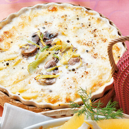 Gratin dauphinois mit Pilzen Gratin dauphinois mit Pilzen