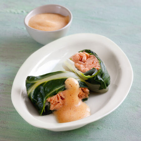 Mangold-Lachs-Päckchen Mangold-Lachs-Päckchen