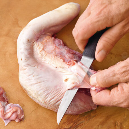 Kalbszunge mit Blumenkohl und Thai-Basilikum Kalbszunge mit Blumenkohl und Thai-Basilikum