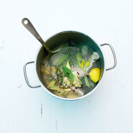 Grundrezept Fischfond Grundrezept Fischfond