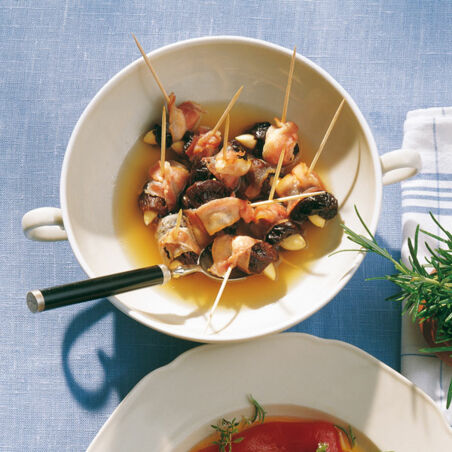 Pflaumen im Speckmantel Pflaumen im Speckmantel