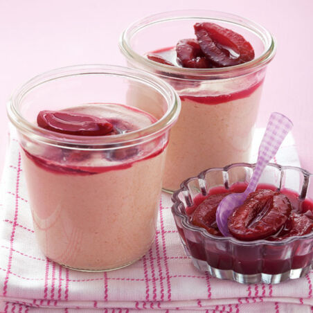 Zwetschgenmousse mit Ingwer und Anis Zwetschgenmousse mit Ingwer und Anis