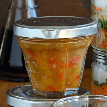 Grünes Tomatenchutney Grünes Tomatenchutney