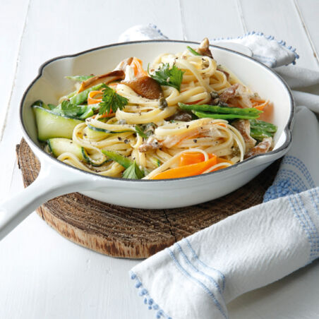 Gemüse-Linguine