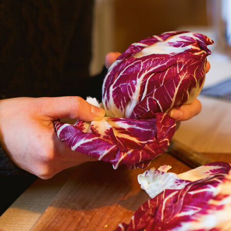 Lauwarmer Schwarzwurzelsalat Lauwarmer Schwarzwurzelsalat