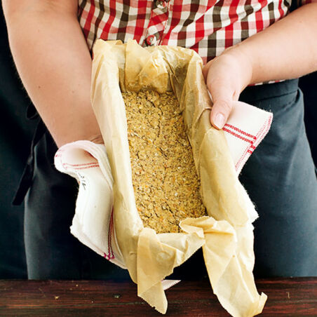 Linsenbraten im Blätterteig Linsenbraten im Blätterteig