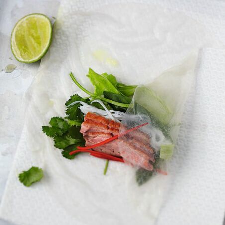 Sommerrollen mit Ente Sommerrollen mit Ente