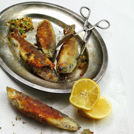 Gebackene Sardinen Gebackene Sardinen