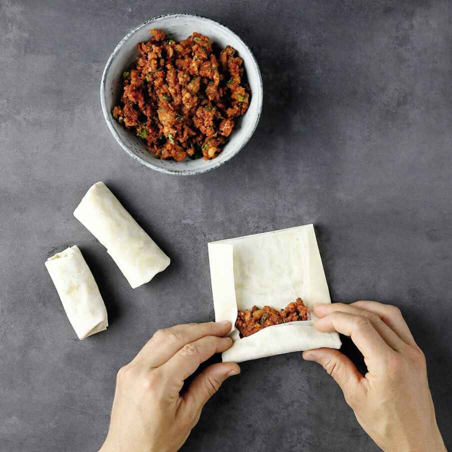 Börekröllchen mit Lammhack Rezept | Küchengötter Börekröllchen mit Lammhack Rezept | Küchengötter