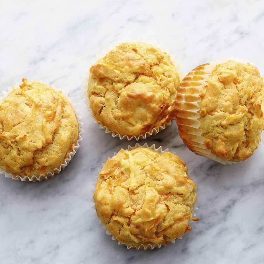 Apfel-Möhren-Muffins Rezept | Küchengötter