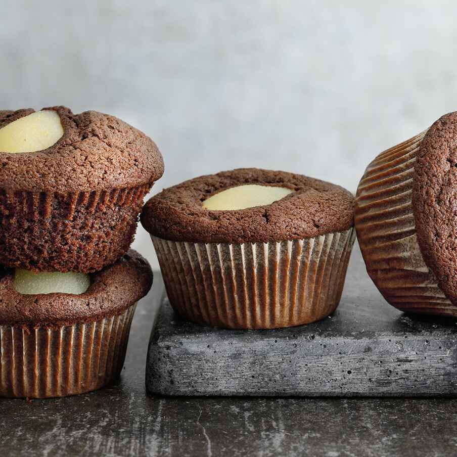 Schoko-Birnen-Muffins Rezept | Küchengötter Schoko-Birnen-Muffins Rezept | Küchengötter