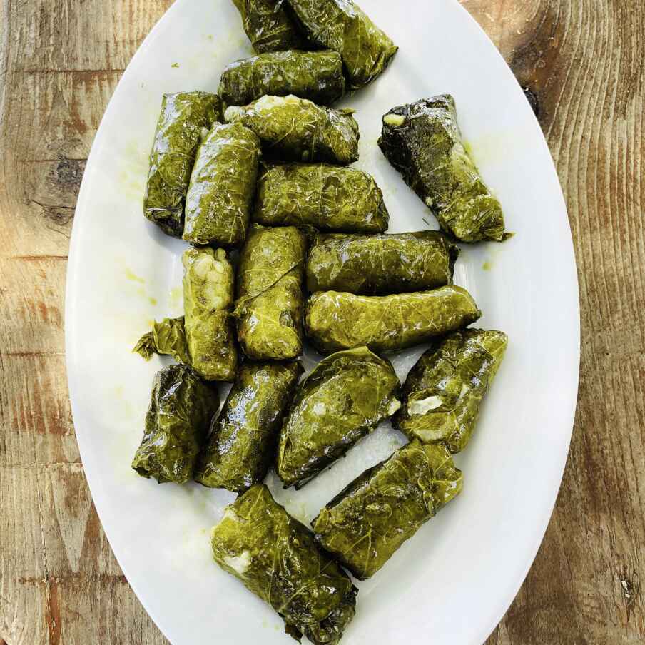 Gefüllte Weinblätter mit Tomaten Rezept | Küchengötter