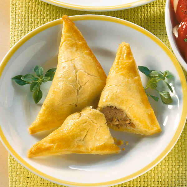 Gefüllte Fleischtaschen Rezept - glutenfrei | Küchengötter