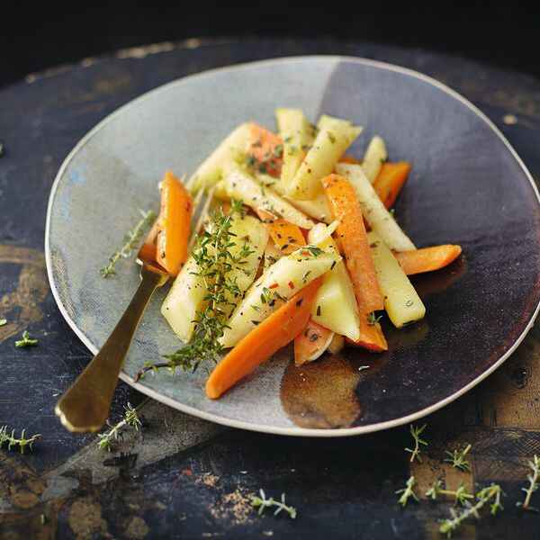 Möhren-Pastinaken-Antipasti Rezept | Küchengötter Möhren-Pastinaken-Antipasti Rezept | Küchengötter