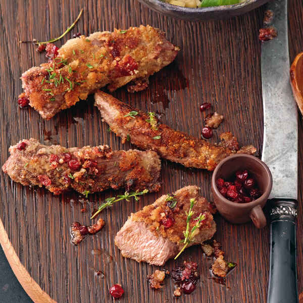 Lammfilets im Brotmantel Rezept | Küchengötter