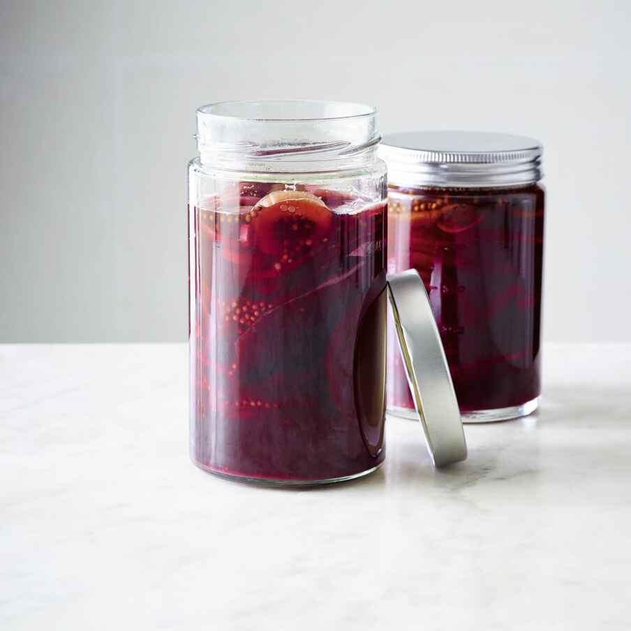 Milchsauer eingelegte Rote Bete Rezept | Küchengötter Milchsauer eingelegte Rote Bete Rezept | Küchengötter