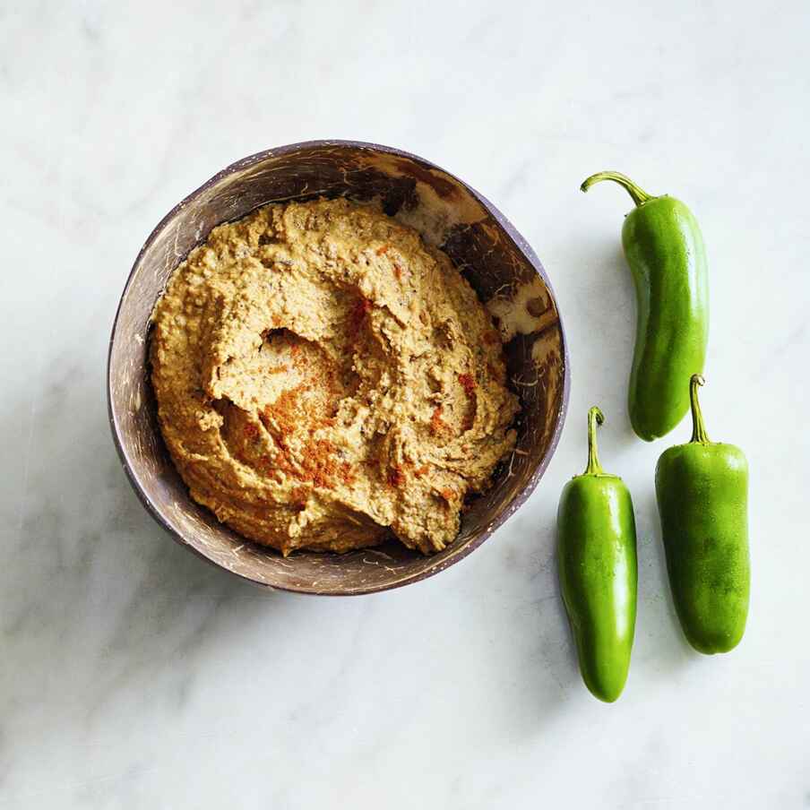 RoastedJalapeñoHummus Rezept Küchengötter