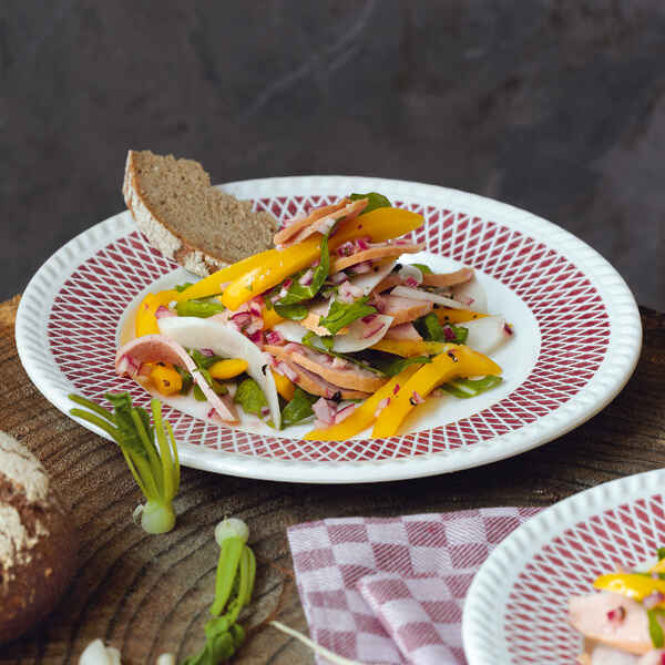 Wurstsalat mit Rettich Rezept | Küchengötter Wurstsalat mit Rettich Rezept | Küchengötter