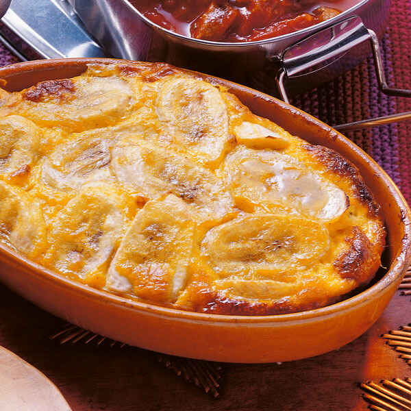 Hackauflauf mit Bananen Rezept | Küchengötter