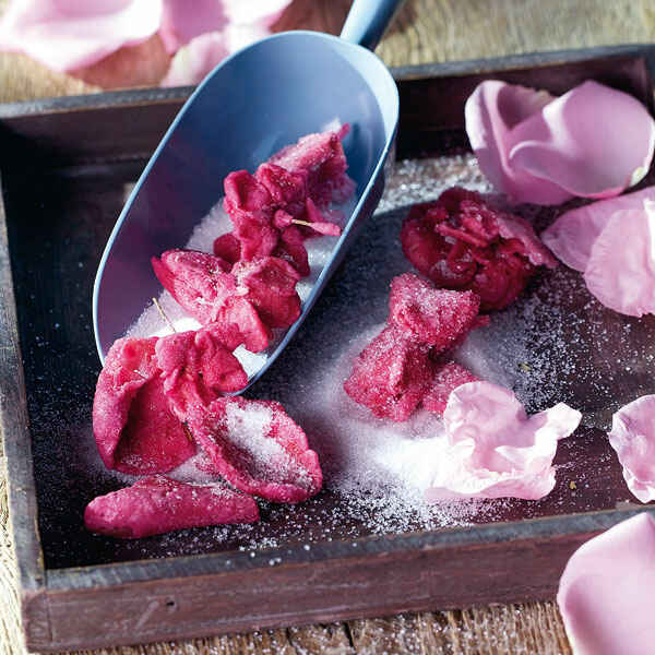 Kristall-Zuckerblüten Rezept | Küchengötter