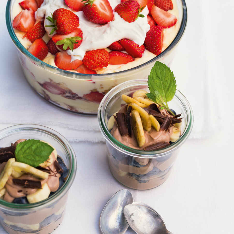 Erdbeer-Trifle Rezept | Küchengötter Erdbeer-Trifle Rezept | Küchengötter