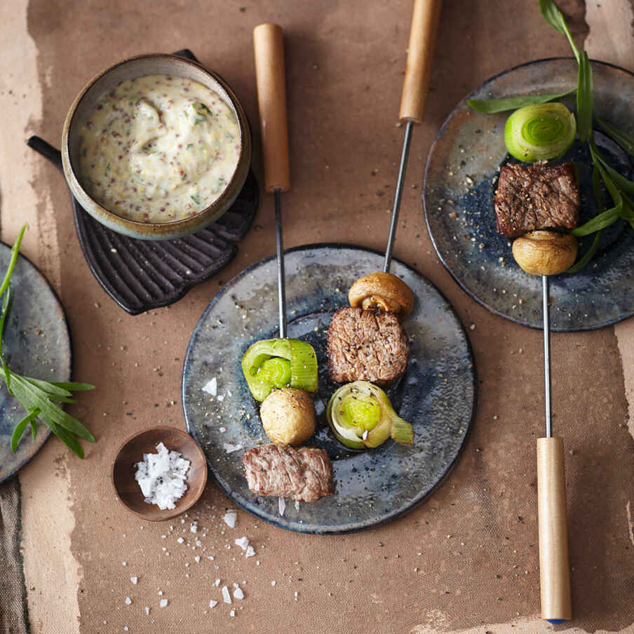 Fondue bourguignonne Rezept Küchengötter