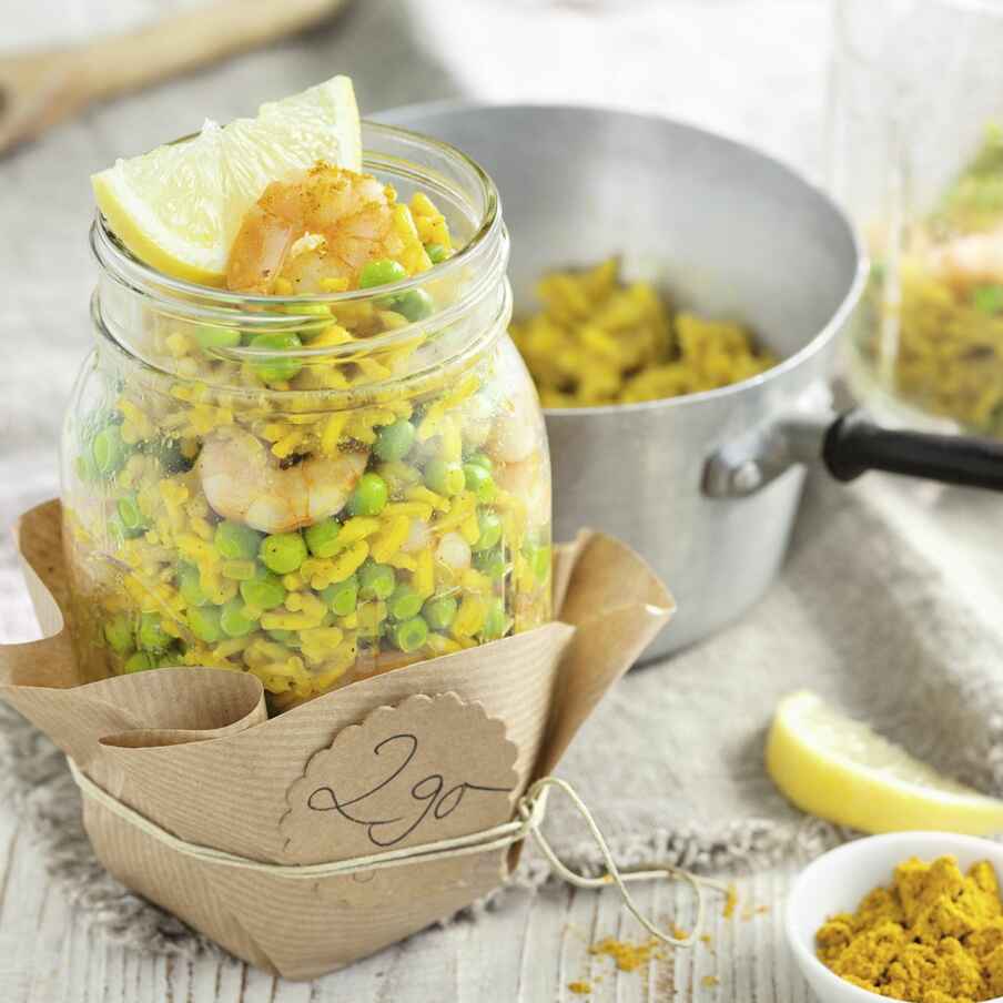 Curry-Garnelen-Pilaw Rezept (Low Carb) | Küchengötter