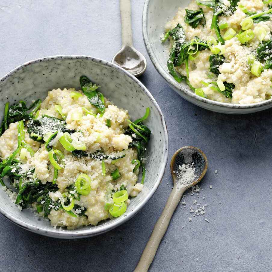 Zitronen-Kokos-Quinotto Rezept | Küchengötter Zitronen-Kokos-Quinotto Rezept | Küchengötter