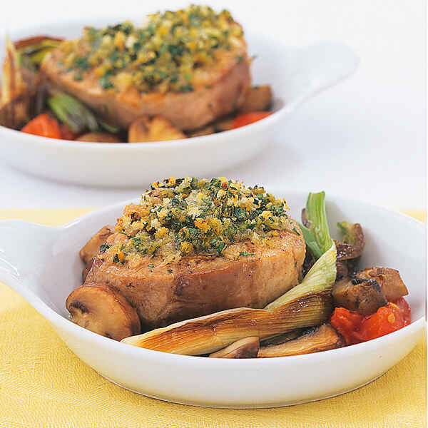 Gratinierte Kalbsmedaillons Rezept | Küchengötter Gratinierte Kalbsmedaillons Rezept | Küchengötter