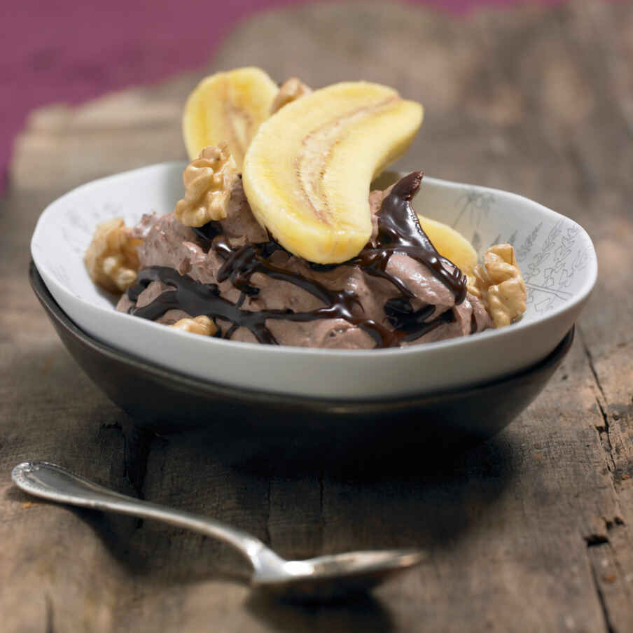 Schoko-Bananen-Quark Rezept | Küchengötter Schoko-Bananen-Quark Rezept | Küchengötter