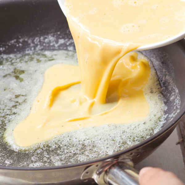 Omelett mit Käse und Schinken Rezept | Küchengötter