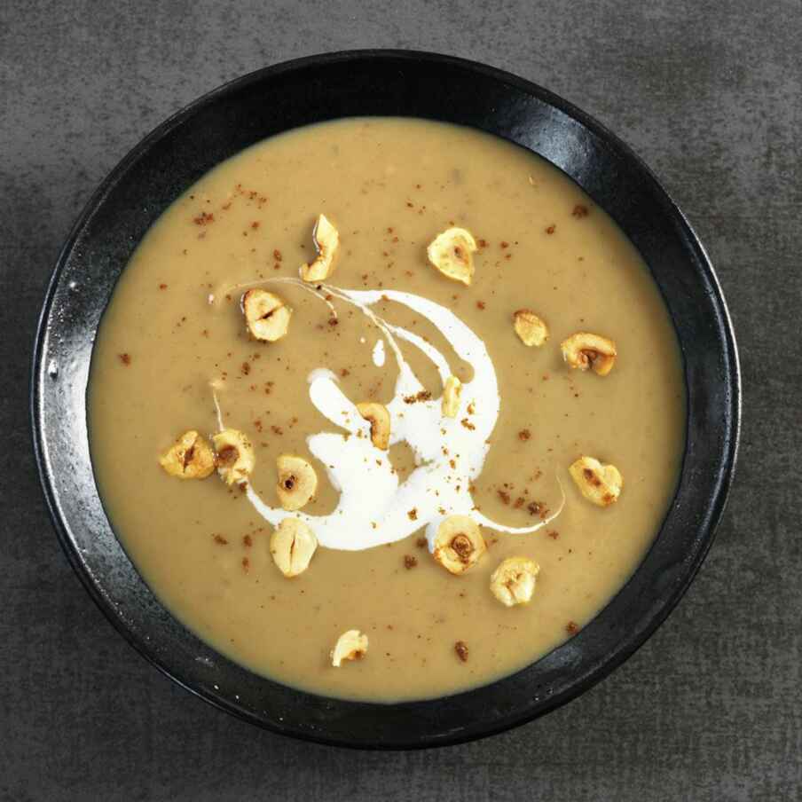 Maronen-Cremesuppe Rezept | Küchengötter Maronen-Cremesuppe Rezept | Küchengötter