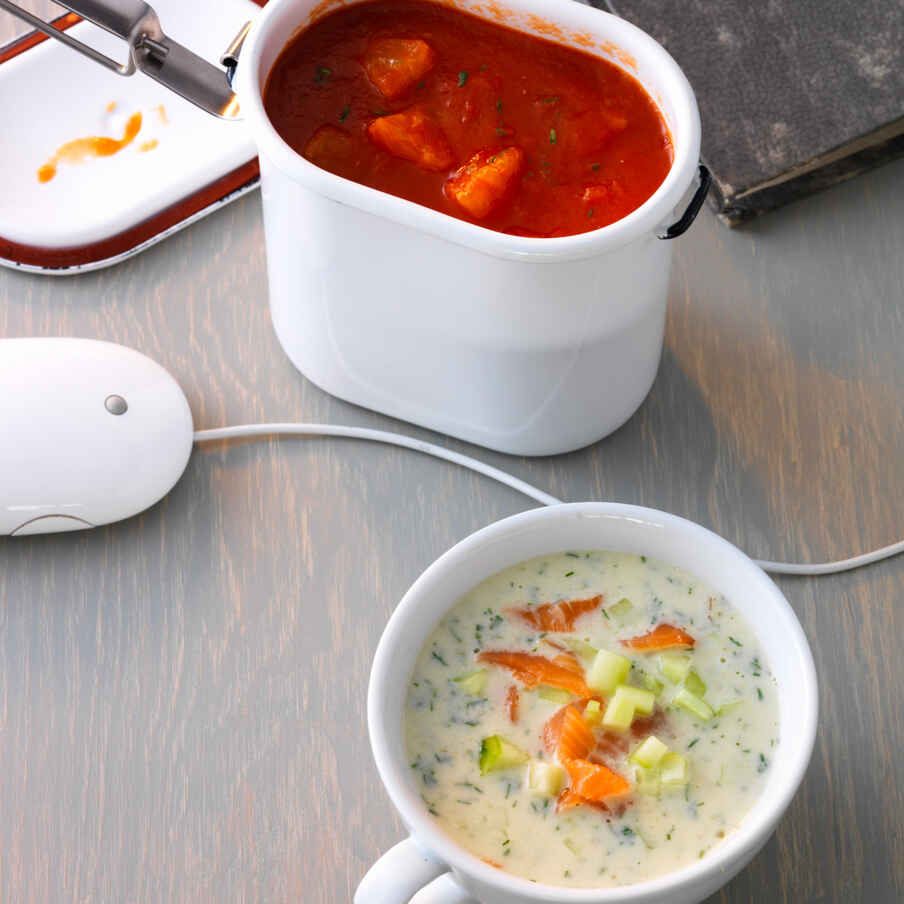 Kräuter-Gurken-Suppe Rezept | Küchengötter Kräuter-Gurken-Suppe Rezept | Küchengötter