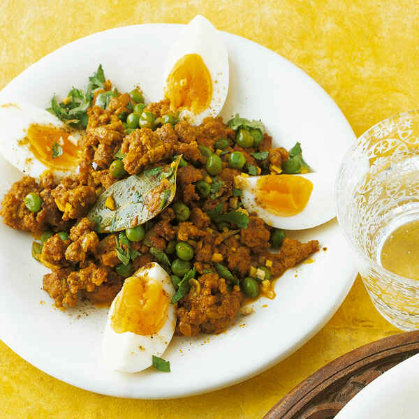 Hackfleisch mit Erbsen indische Art Rezept | Küchengötter