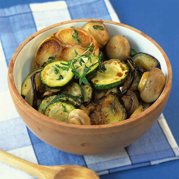 Mariniertes Gemüse mit Auberginen & Champignons Rezept | Küchengötter Mariniertes Gemüse mit Auberginen & Champignons Rezept | Küchengötter