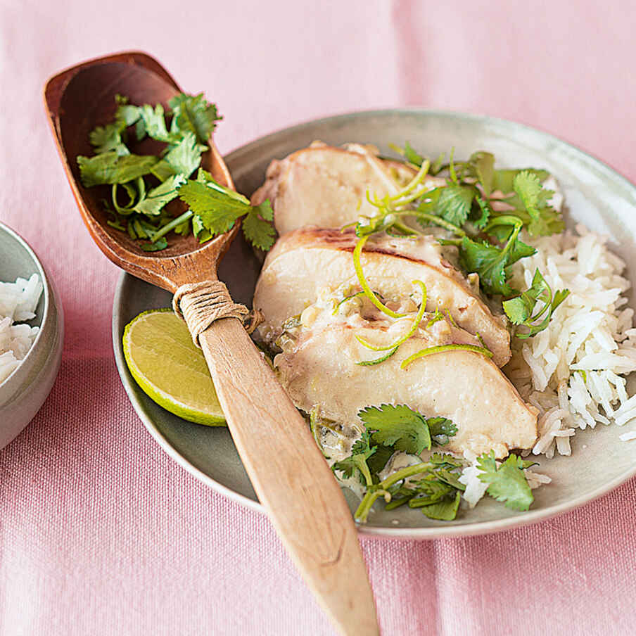 Kokos-Limetten-Hähnchen Rezept | Küchengötter Kokos-Limetten-Hähnchen Rezept | Küchengötter