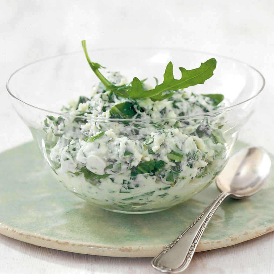 Rucola-Käse-Creme Rezept | Küchengötter Rucola-Käse-Creme Rezept | Küchengötter