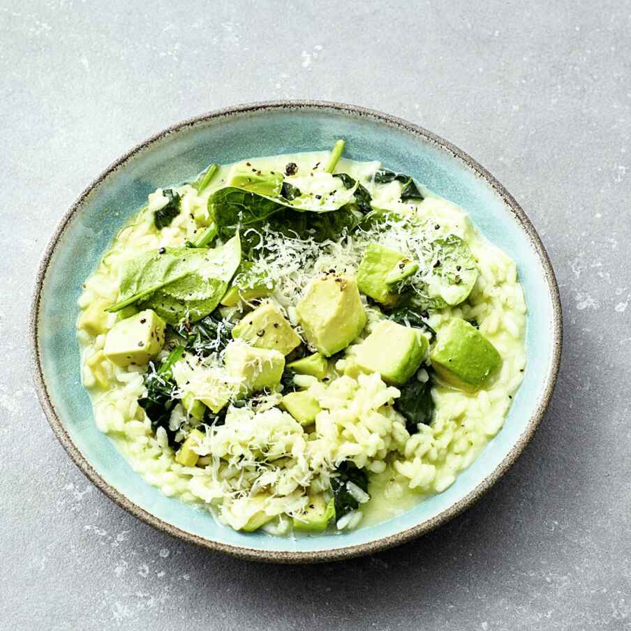 Limetten-Avocado-Risotto Rezept | Küchengötter Limetten-Avocado-Risotto Rezept | Küchengötter