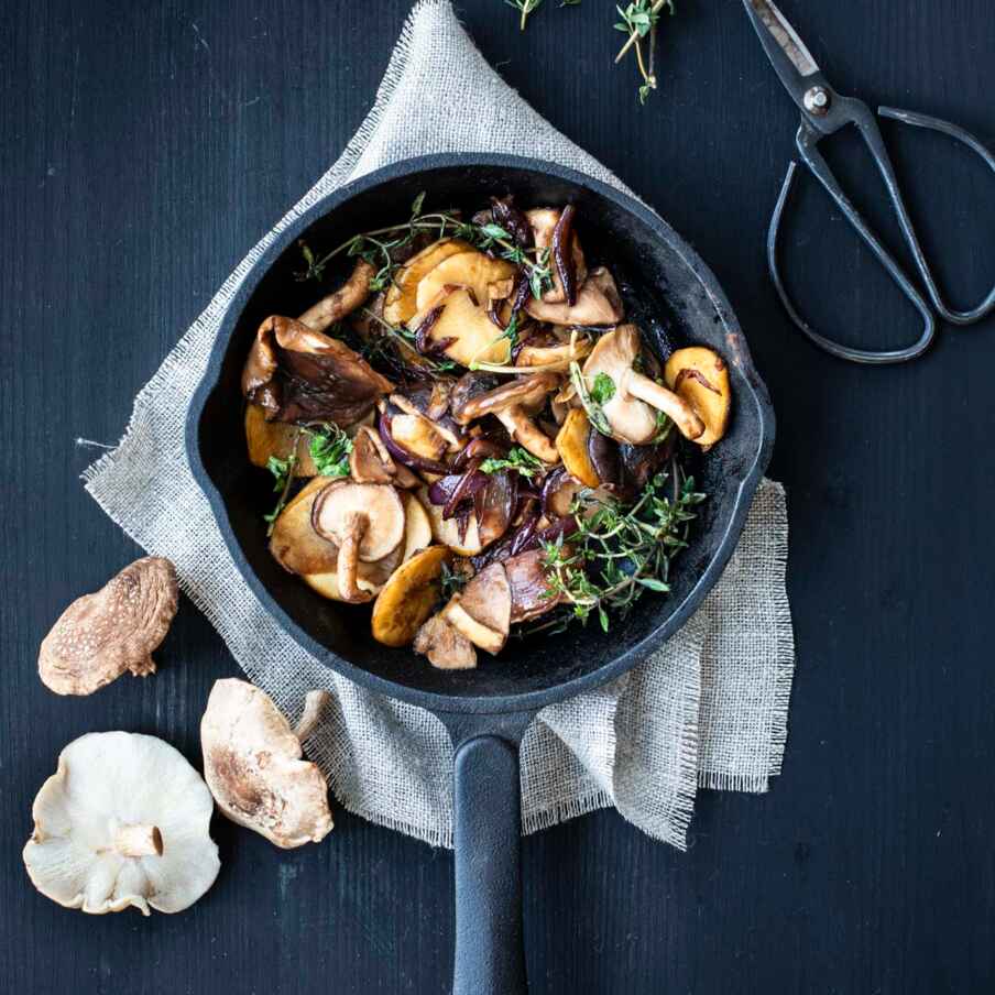 Shiitake Rezept Pfanne