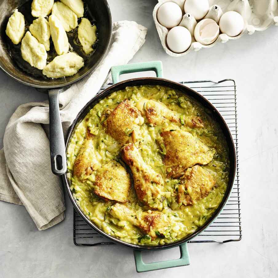 Paprikasch mit Wasserspatzen Rezept | Küchengötter