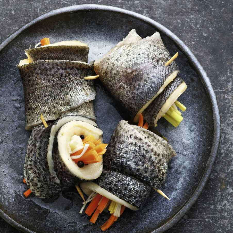 Bachforellen-Rollmops Rezept | Küchengötter