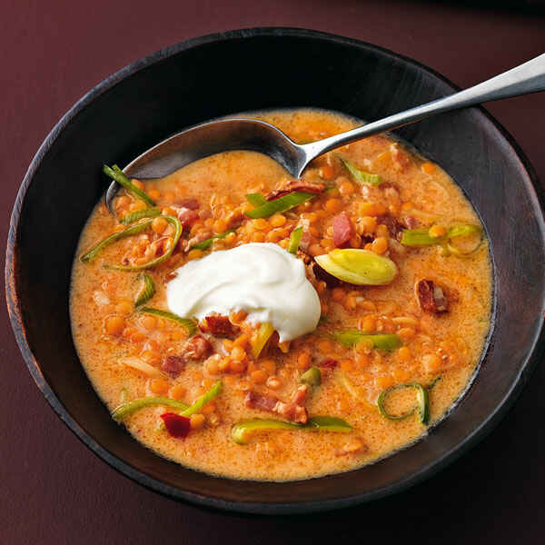 Linsentopf mit Lauch Rezept | Küchengötter Linsentopf mit Lauch Rezept | Küchengötter