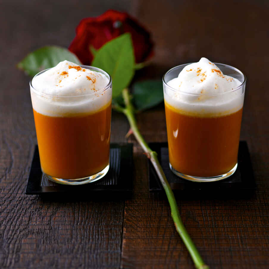 Süßkartoffel-Süppchen mit Ingwer Rezept | Küchengötter Süßkartoffel-Süppchen mit Ingwer Rezept | Küchengötter