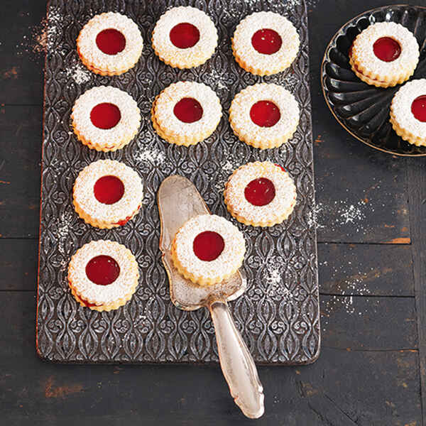 Spitzbuben mit Johannisbeergelee Rezept | Küchengötter Spitzbuben mit Johannisbeergelee Rezept | Küchengötter