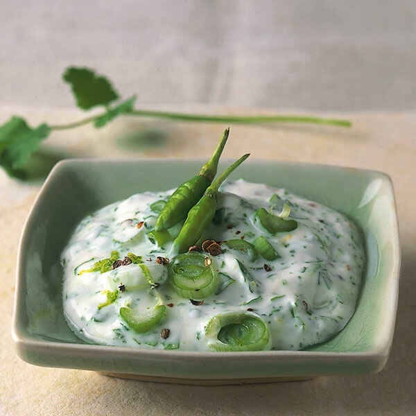 Koriander-Limetten-Joghurt Rezept | Küchengötter Koriander-Limetten-Joghurt Rezept | Küchengötter